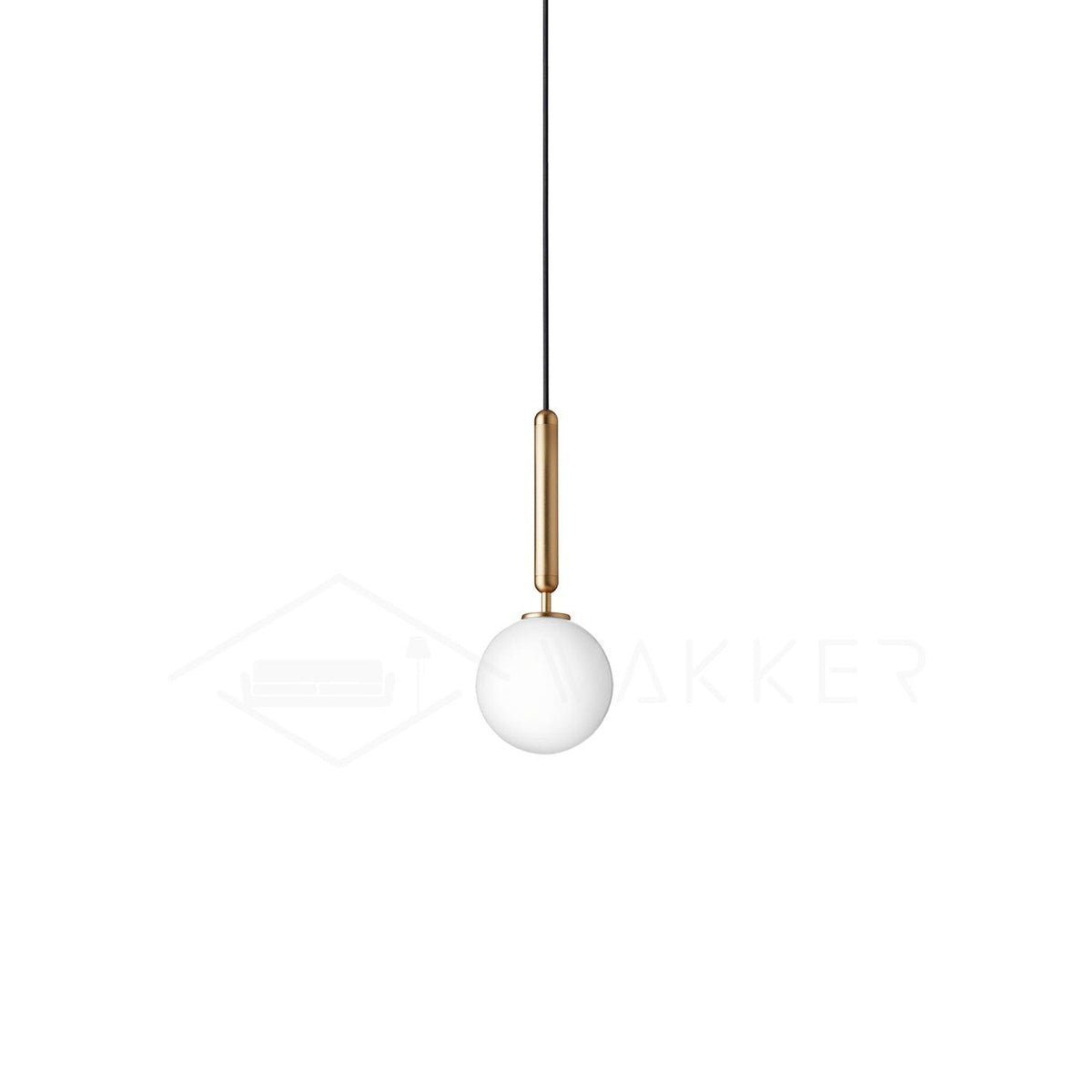 Teloza messing industriële hanglamp