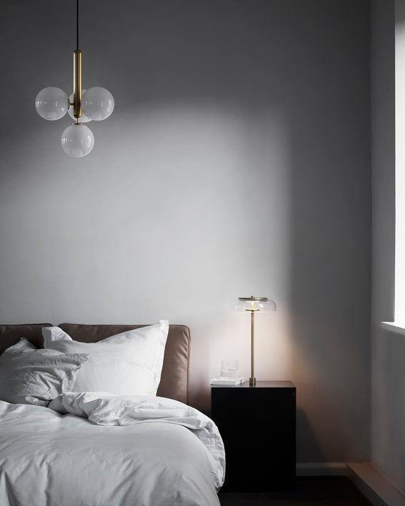 Aurelion Industriële hanglamp van messing