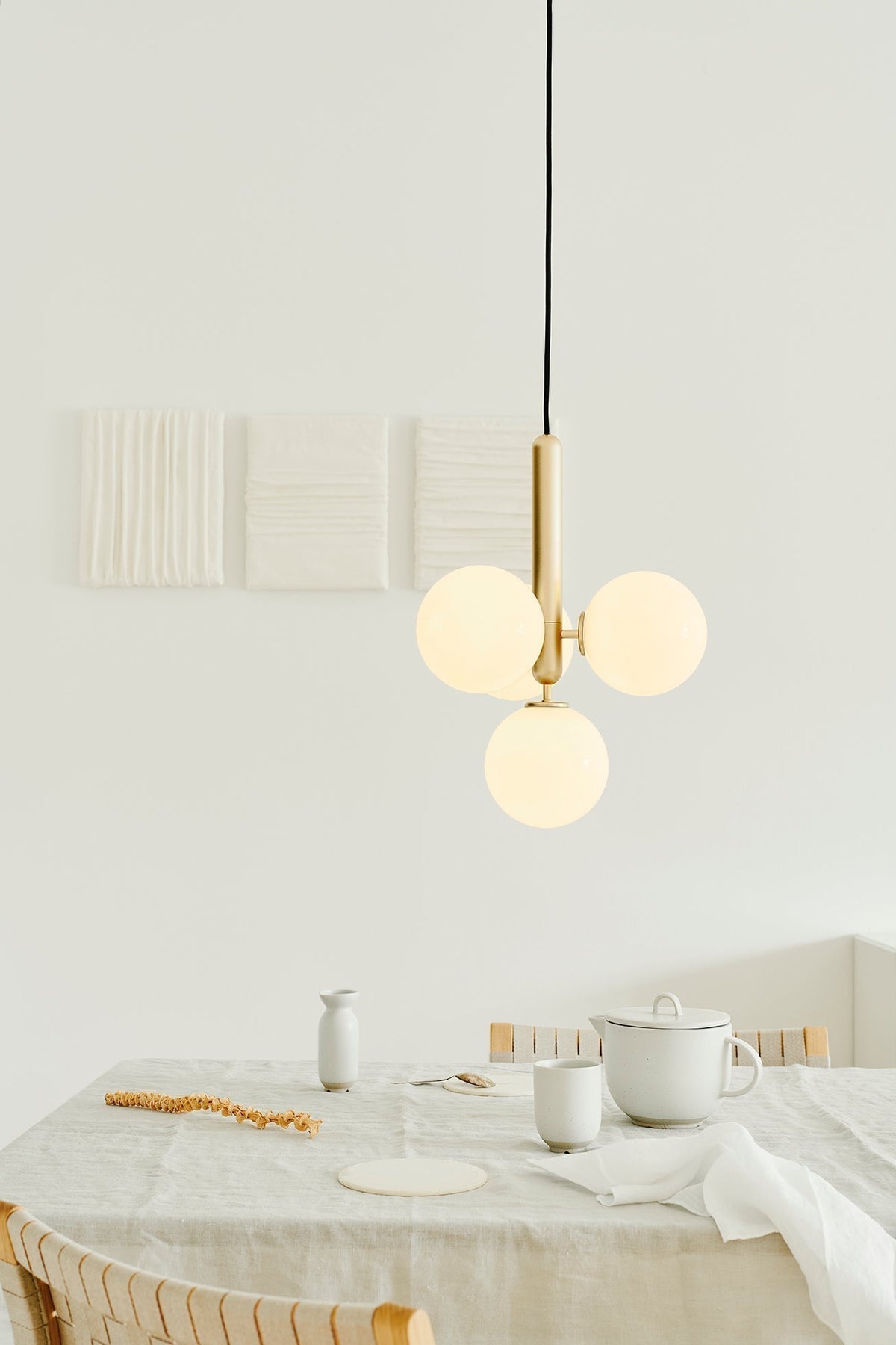 Teloza messing industriële hanglamp