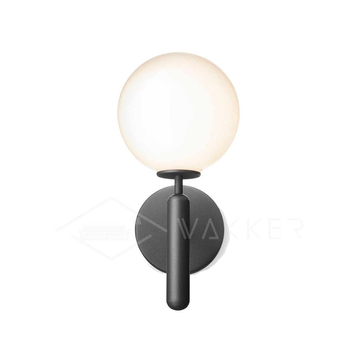 Ilirila Moderne minimalistische wandlamp van messing met glas