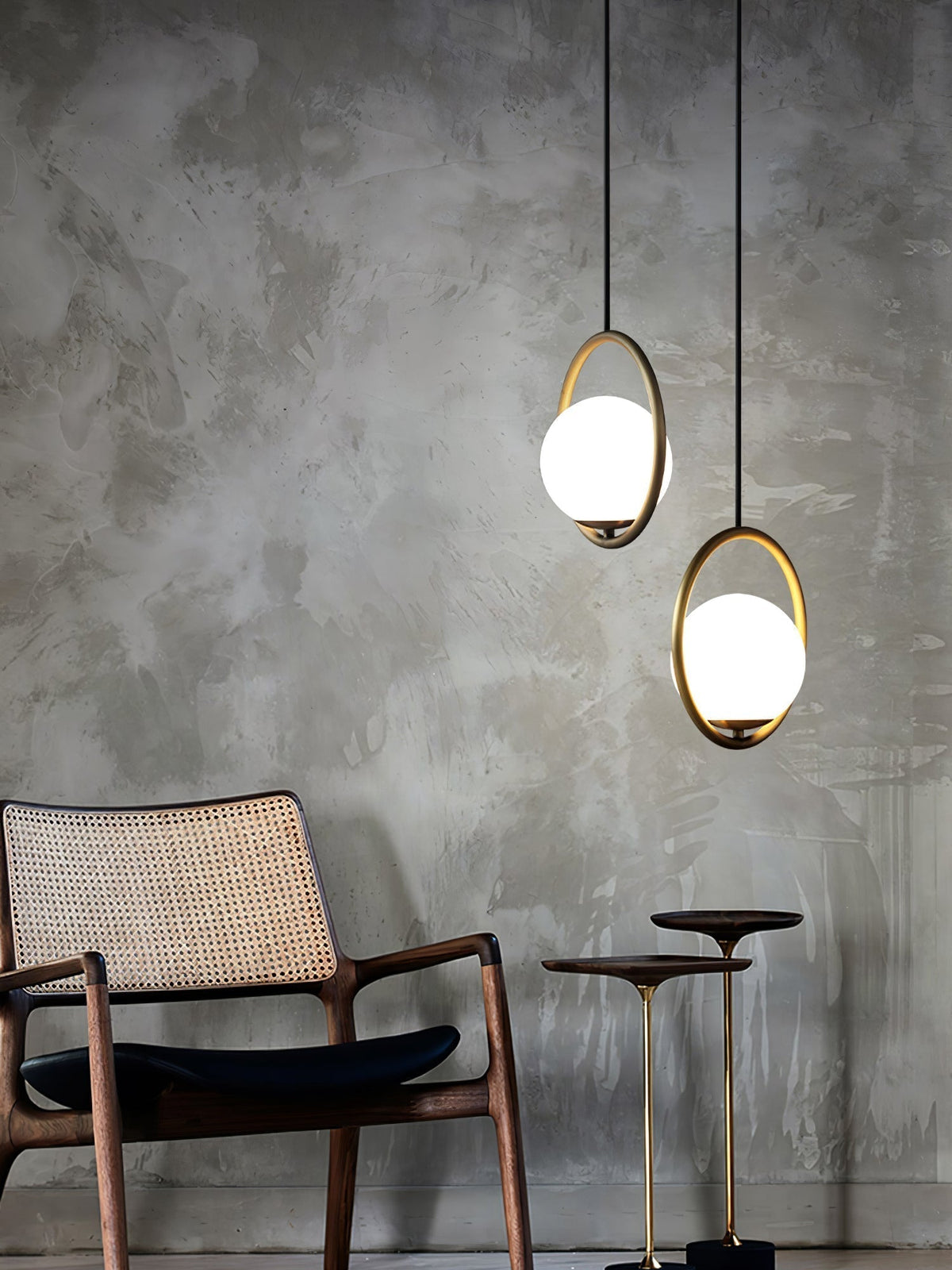 Sorveth Moderne hanglamp van messing
