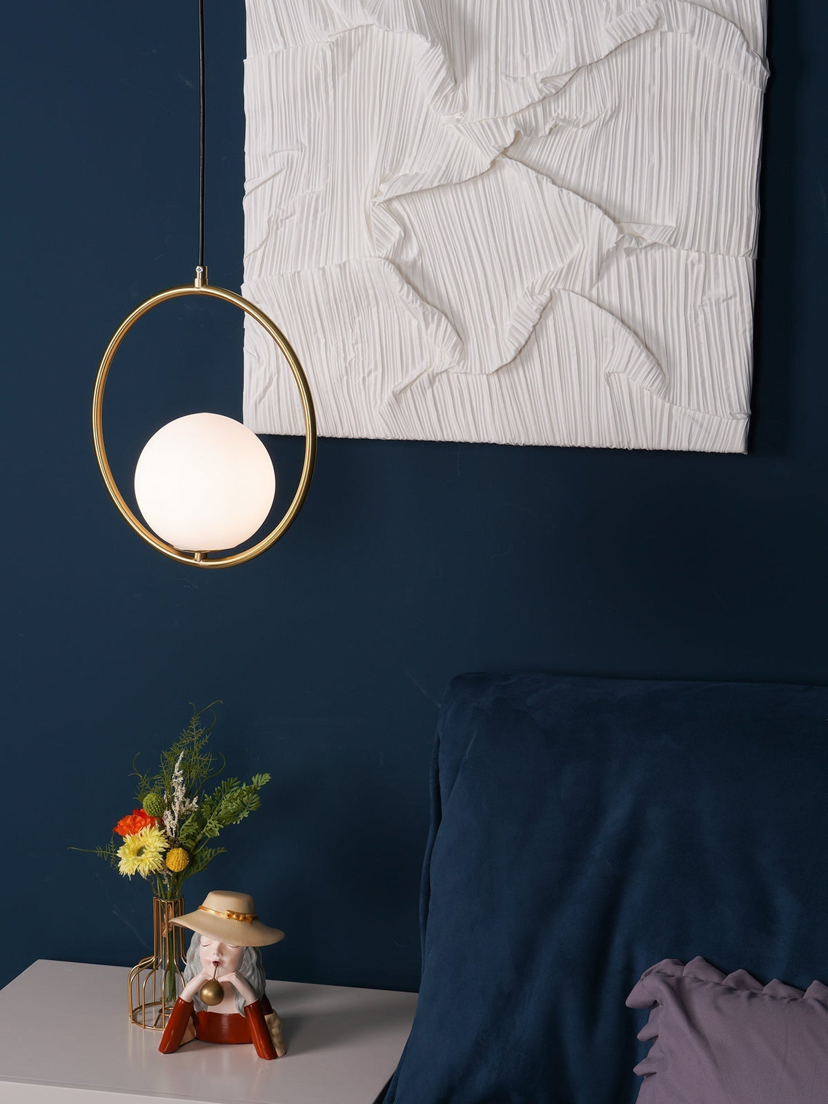 Sorveth Moderne hanglamp van messing