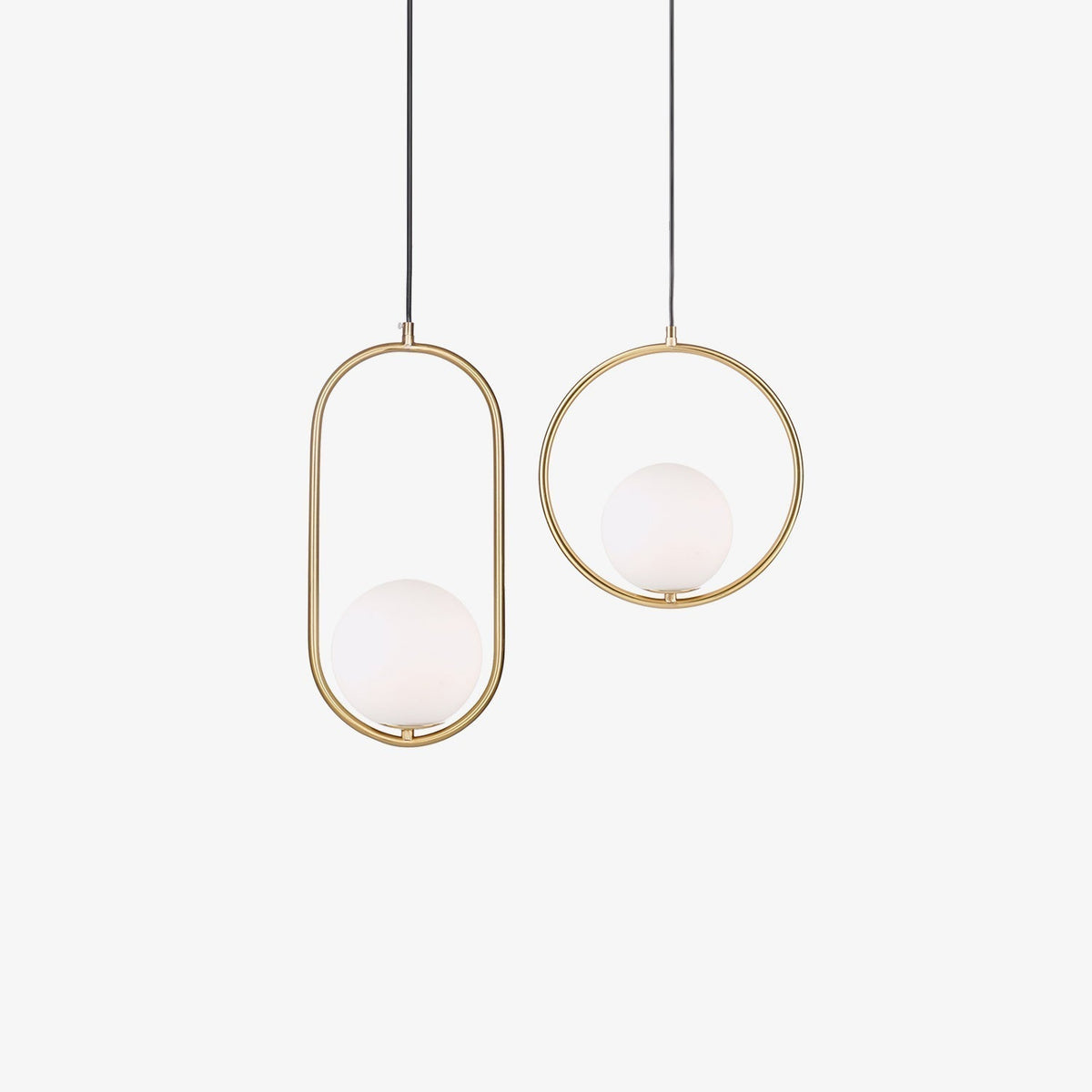 Sorveth Moderne hanglamp van messing