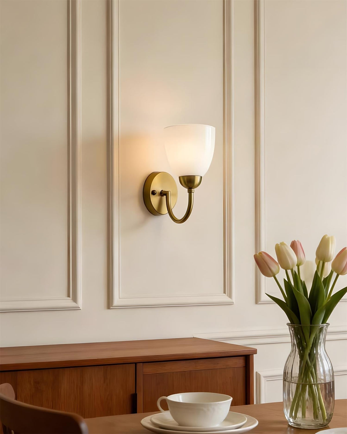 Teriarette wandlamp