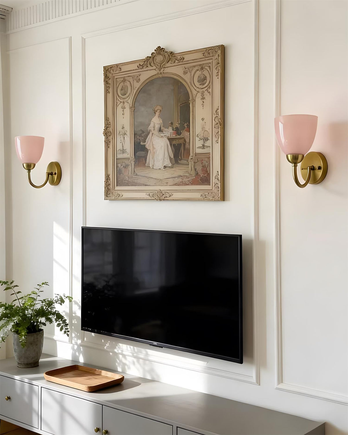 Teriarette wandlamp
