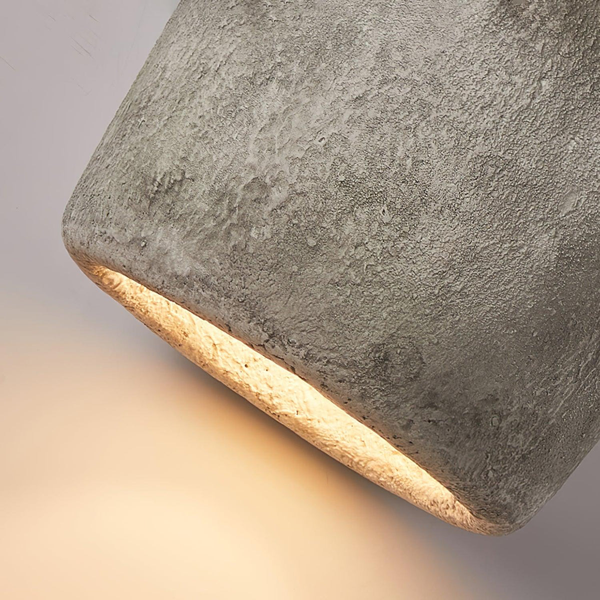Avenelelia industriële artistieke hanglamp in grijs en bruin