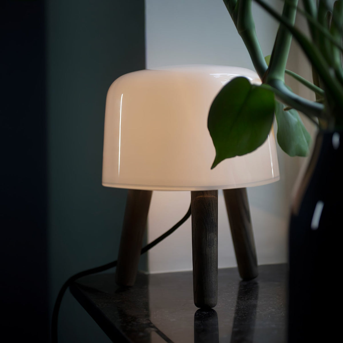 GlowPod houten tafellamp