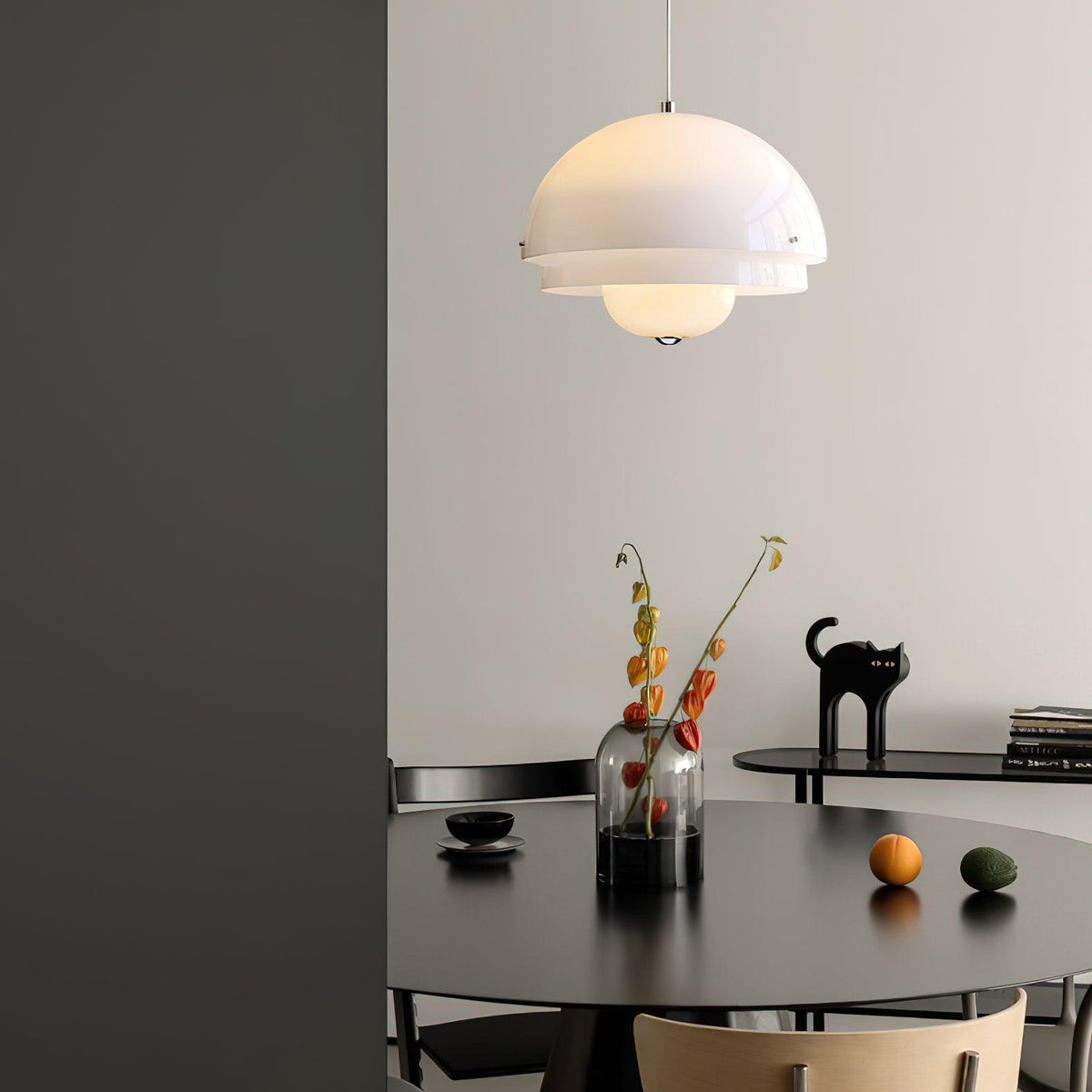 Velisena Unieke witte glazen hanglamp