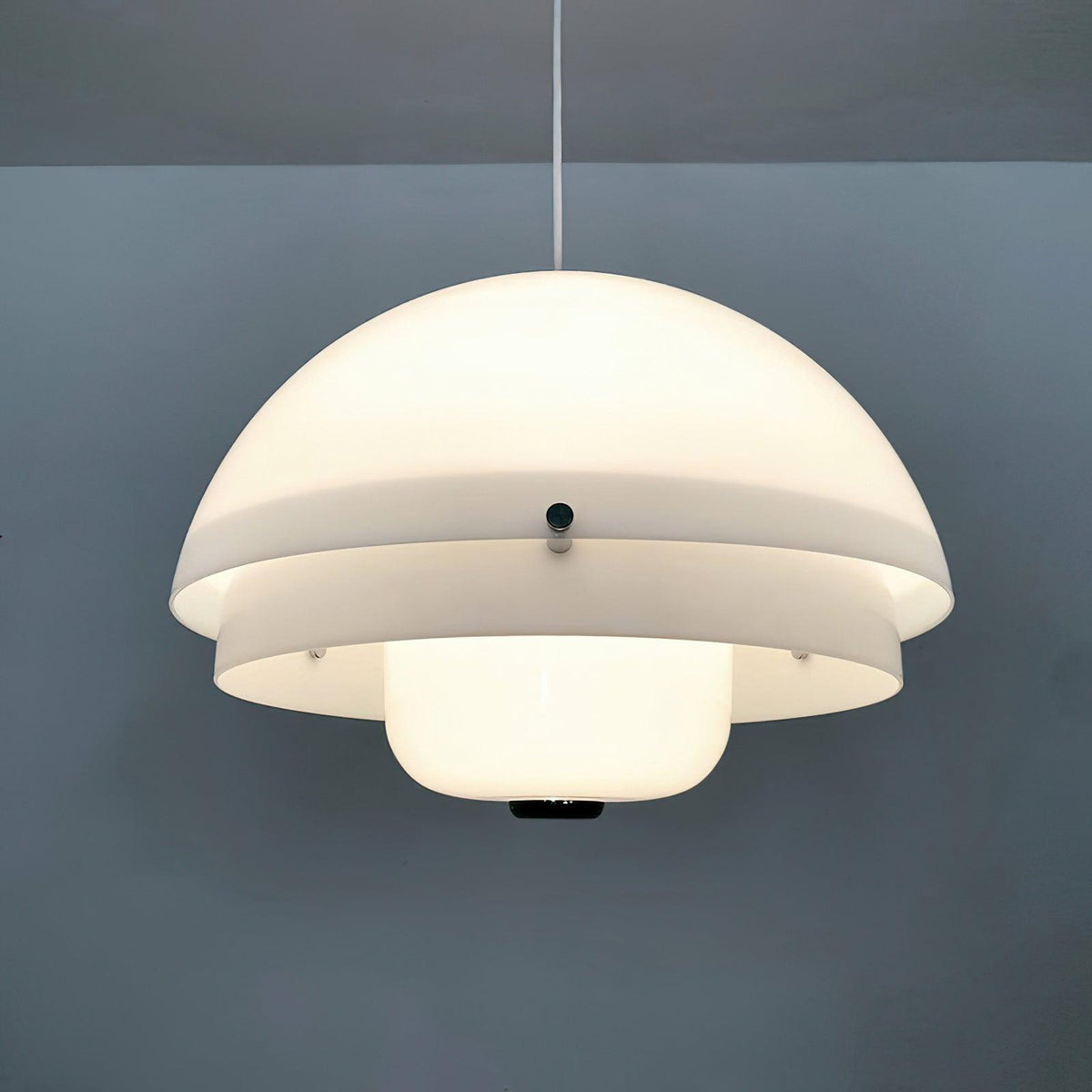 Velisena Unieke witte glazen hanglamp