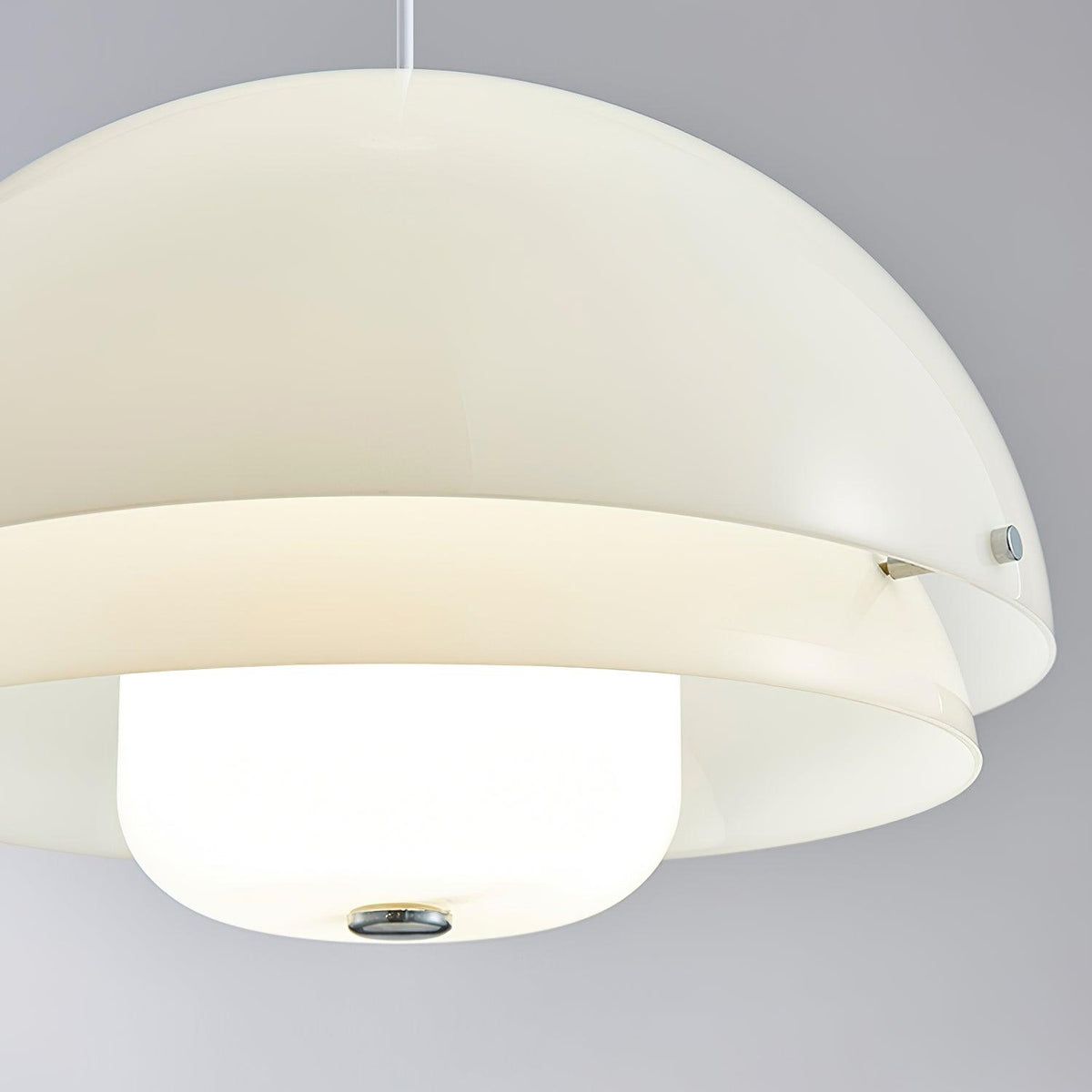 Velisena Unieke witte glazen hanglamp