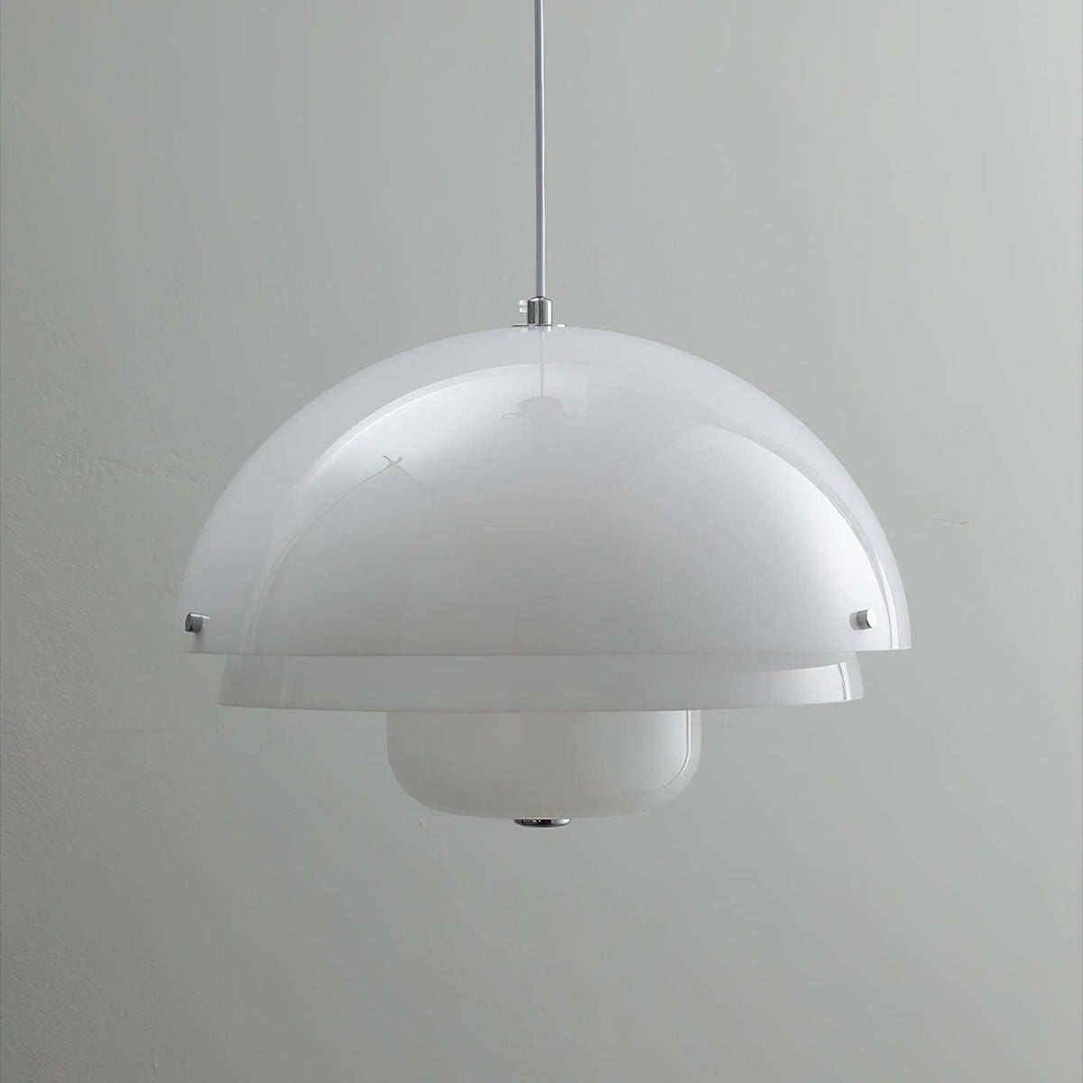 Velisena Unieke witte glazen hanglamp