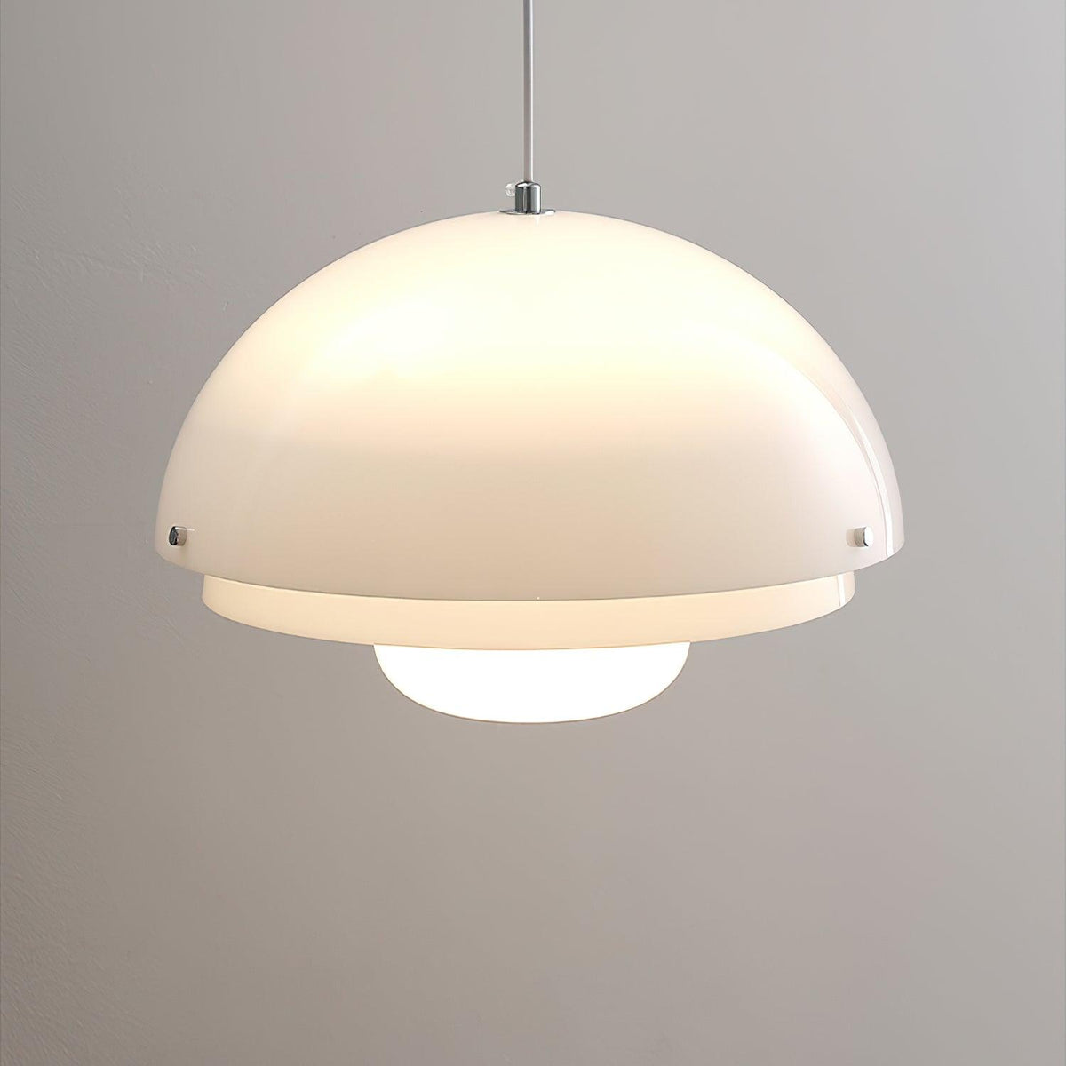Velisena Unieke witte glazen hanglamp