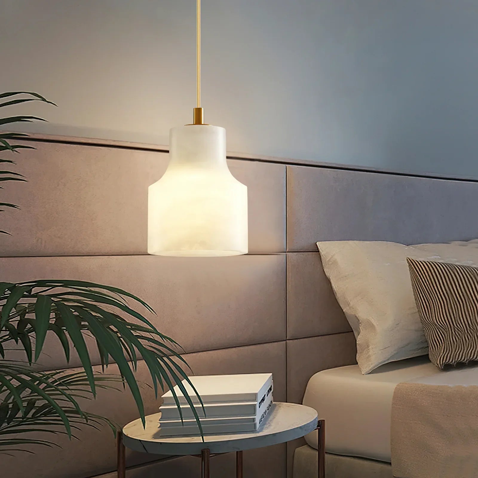 Ozawa Modern Ronde Metaal Hars Hanglampen Slaapkamer Eetkamer