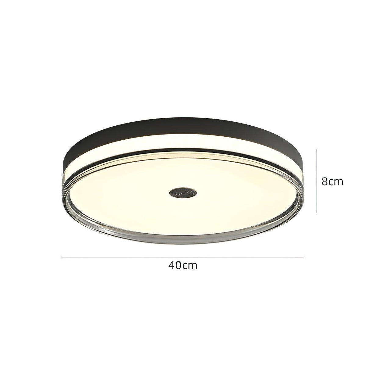 Halo Fashion messing plafondlamp