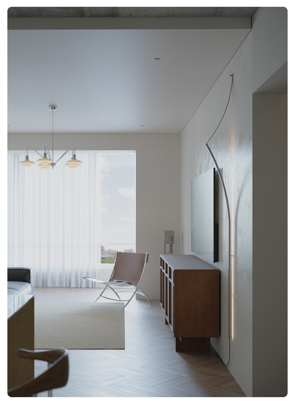 Rivenaine Ribbon LED wandlamp