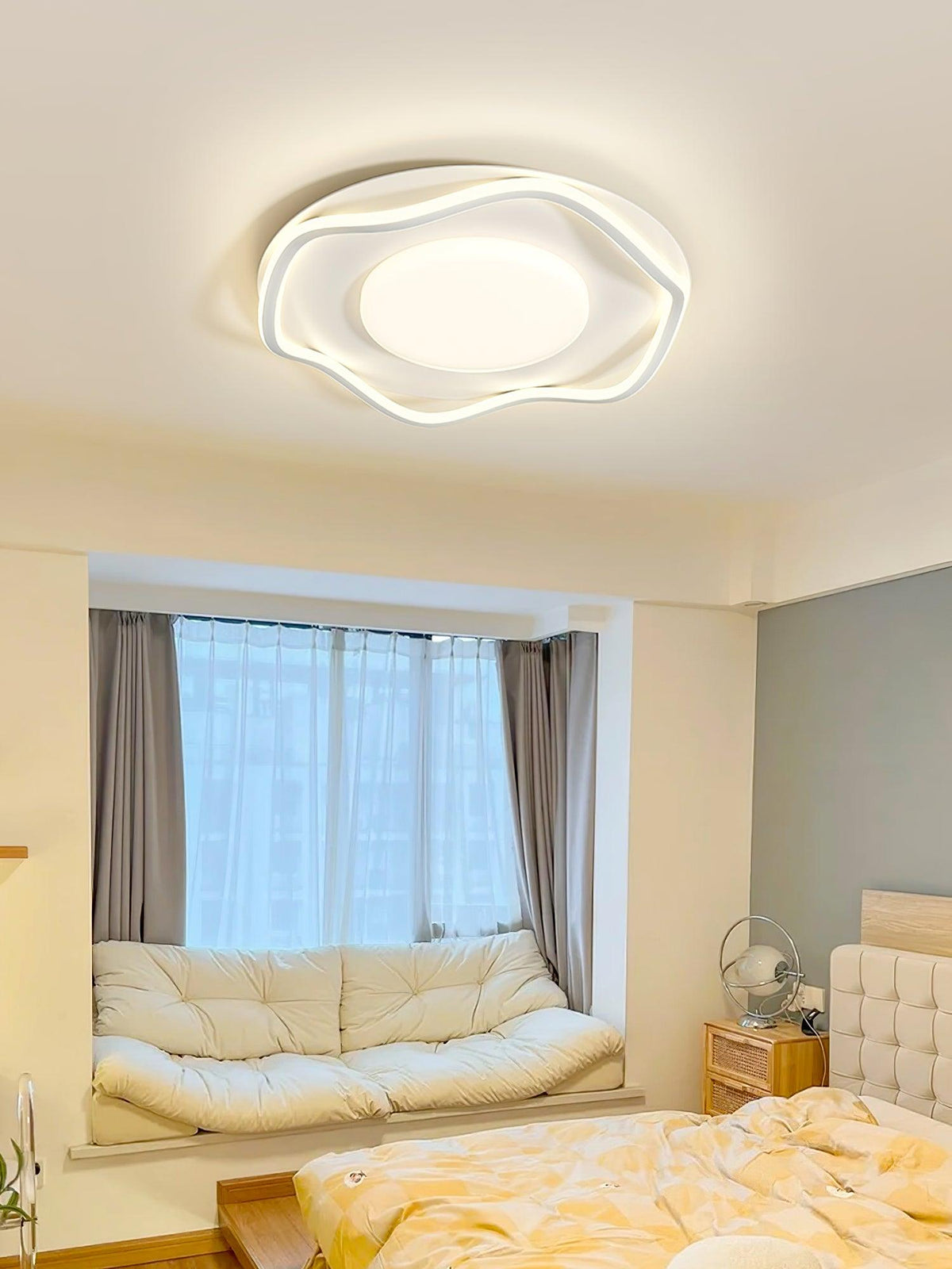 Elvenos minimalistisch Cloud Shape plafondlamp