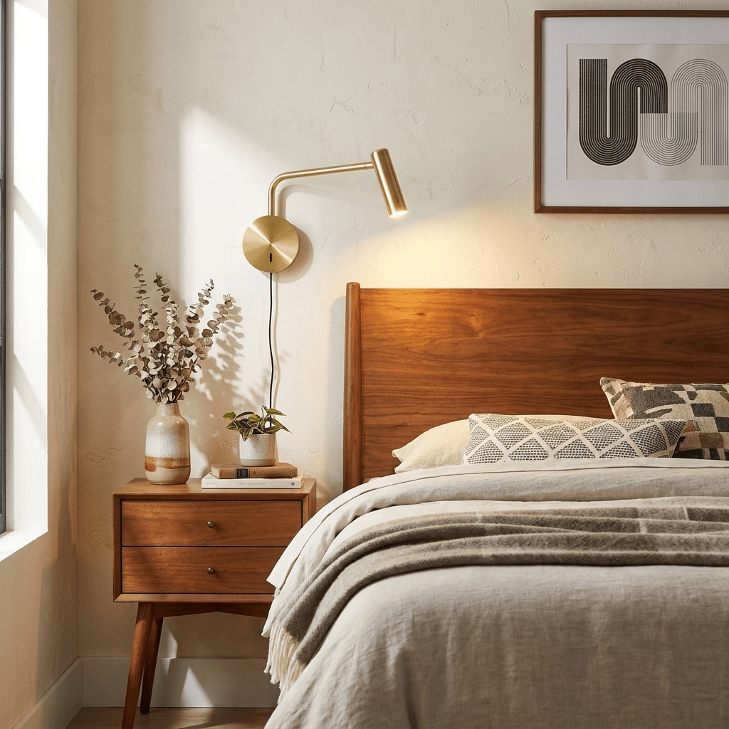 Pivoil wandlamp
