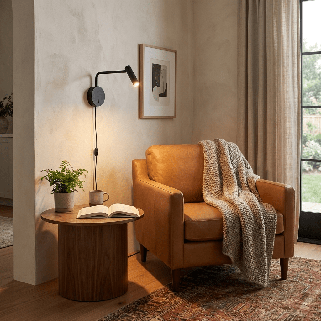 Pivoil wandlamp