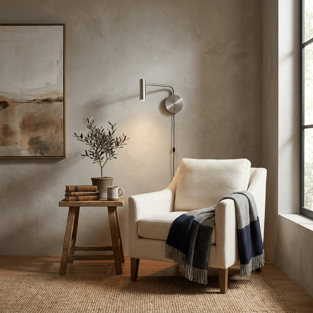 Pivoil wandlamp