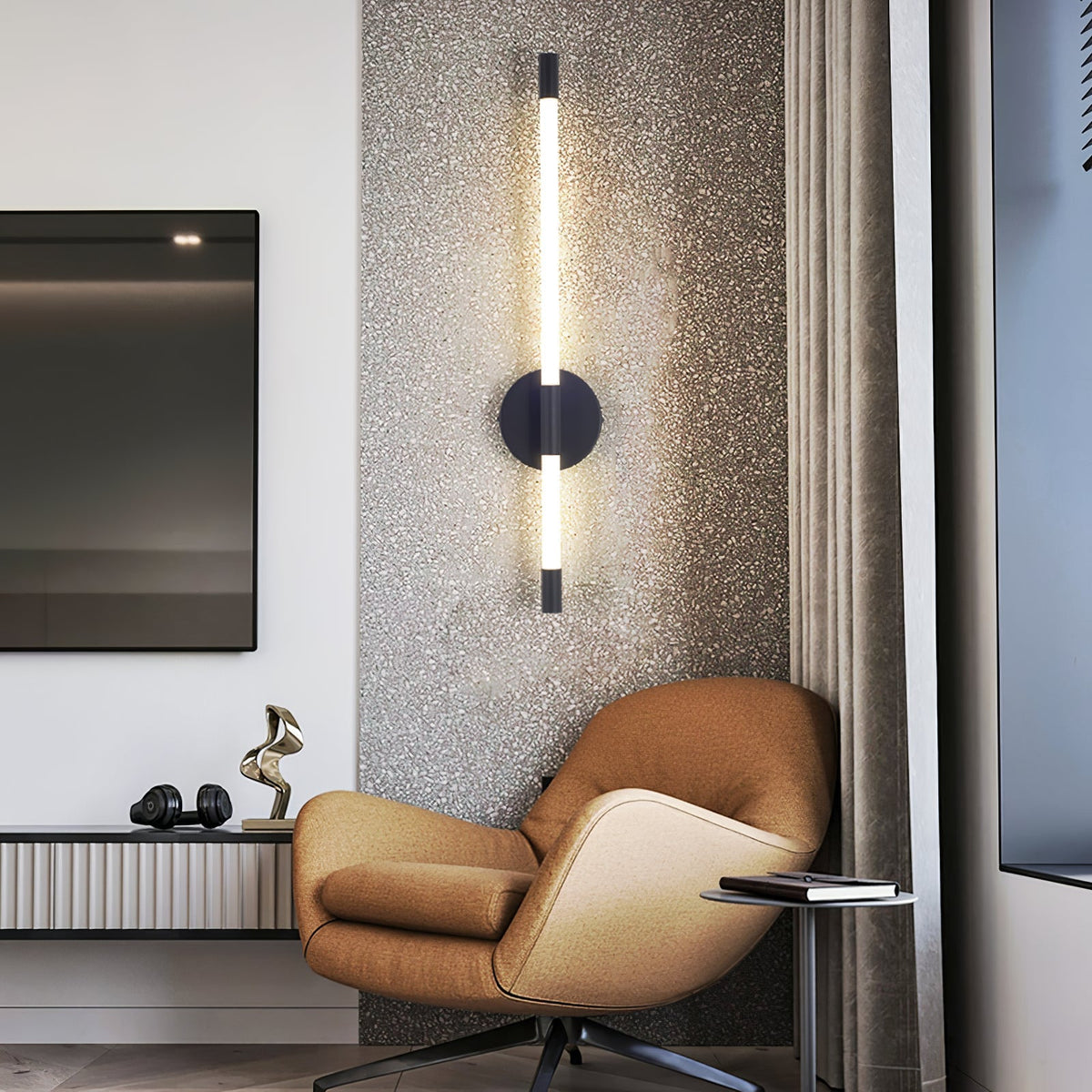 Orelalenne klassieke Minimalistische verticale wandlamp