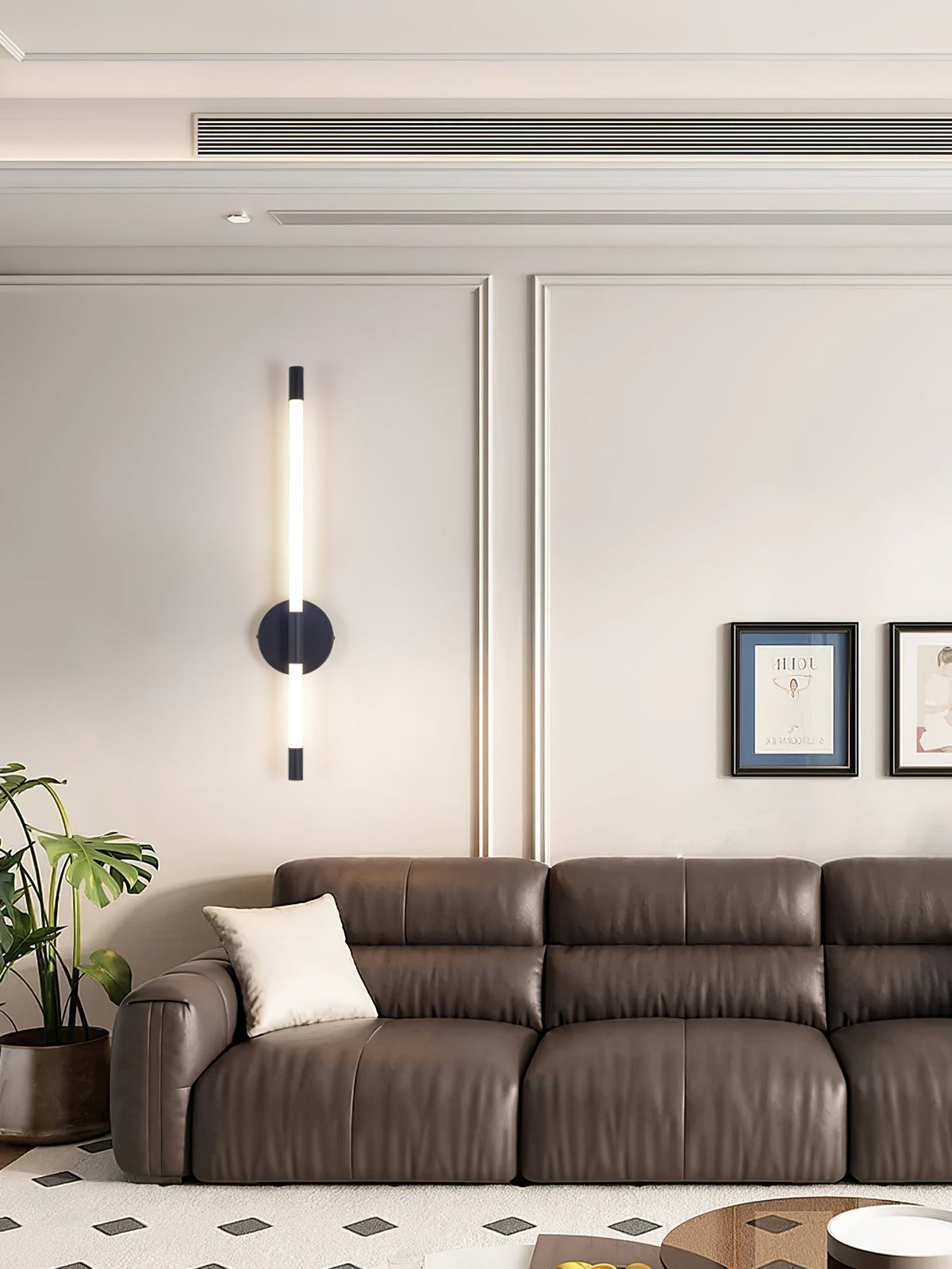 Orelalenne klassieke Minimalistische verticale wandlamp