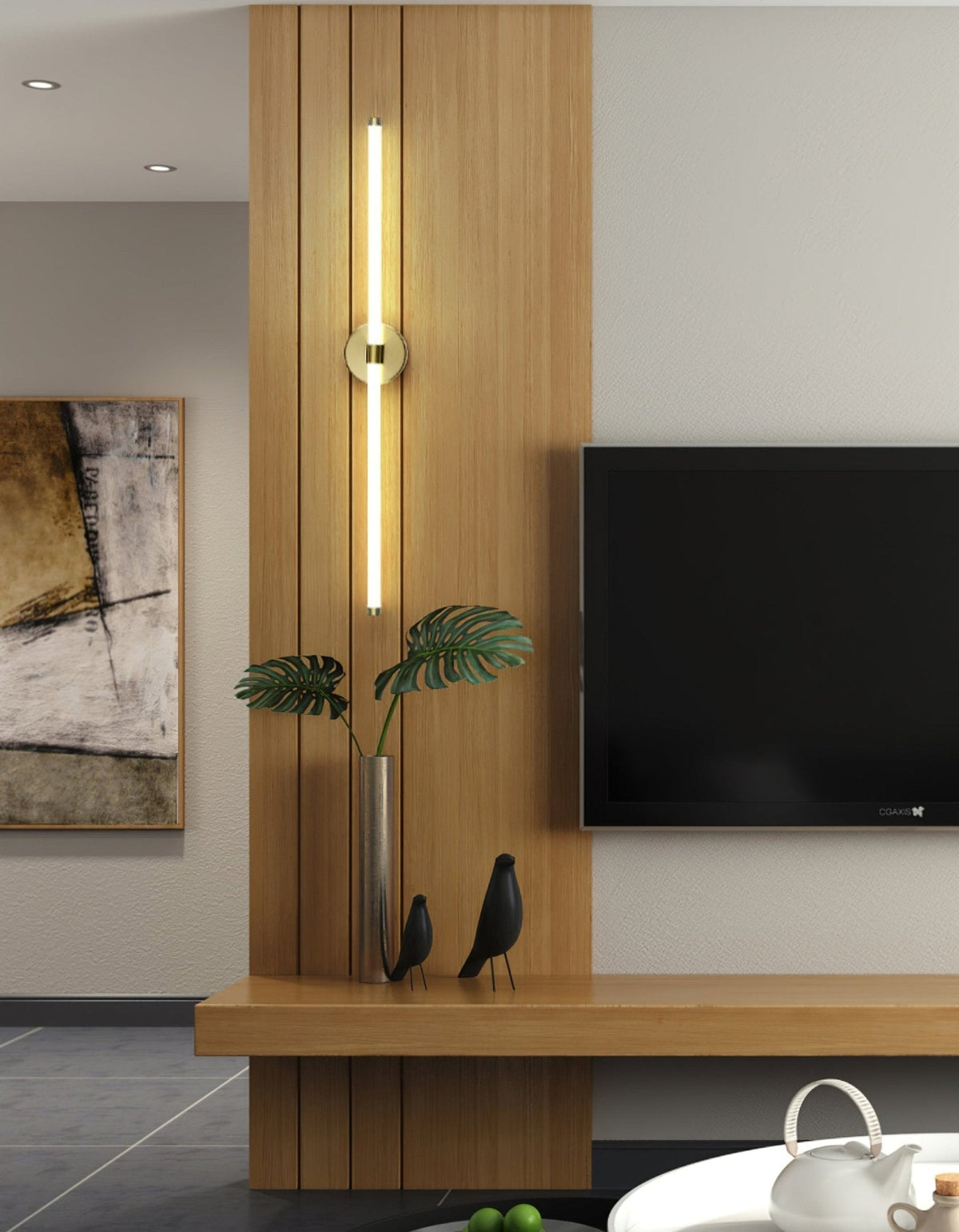 Orelalenne klassieke Minimalistische verticale wandlamp