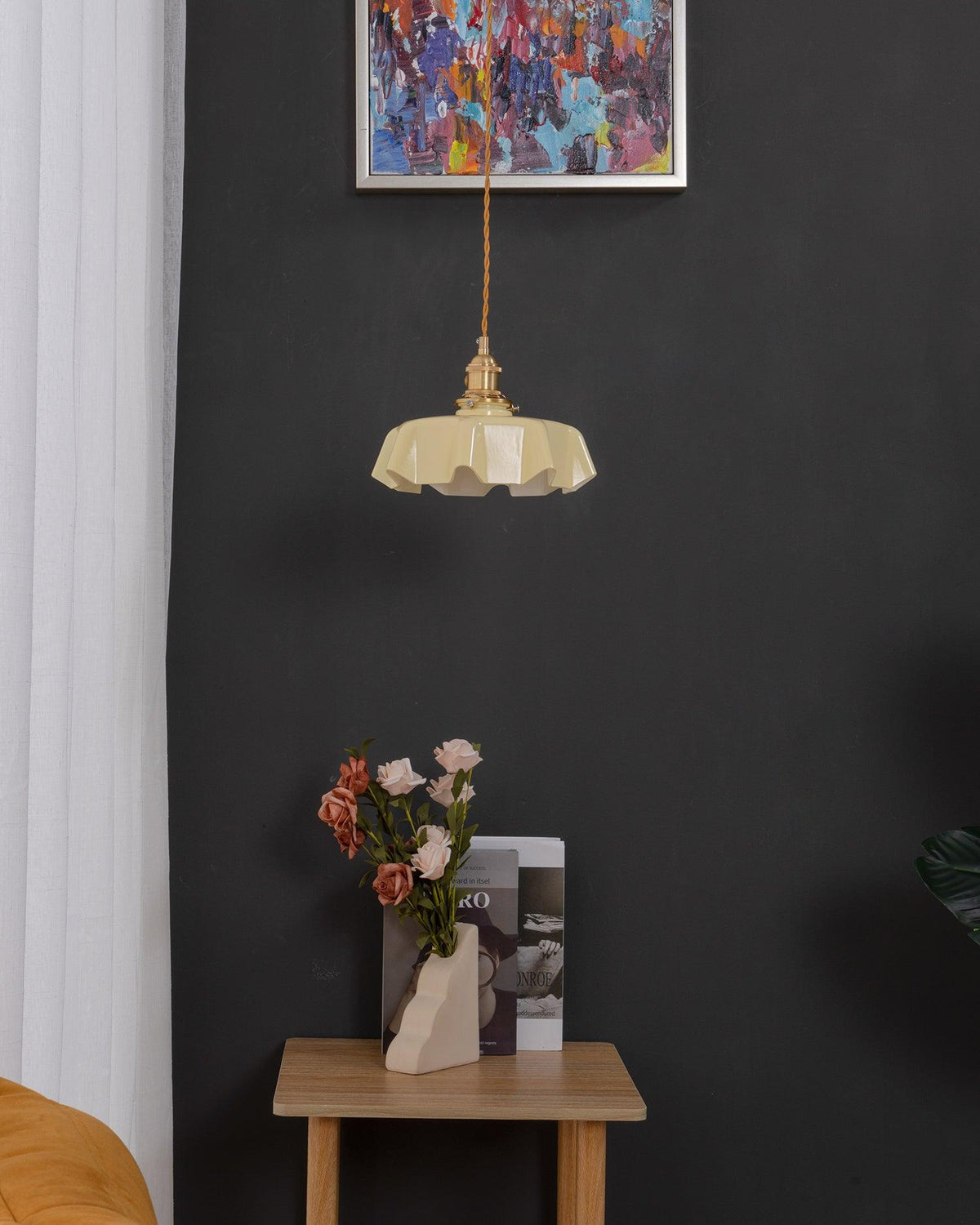 Liorivora hanglamp French Flower voor eetkamer