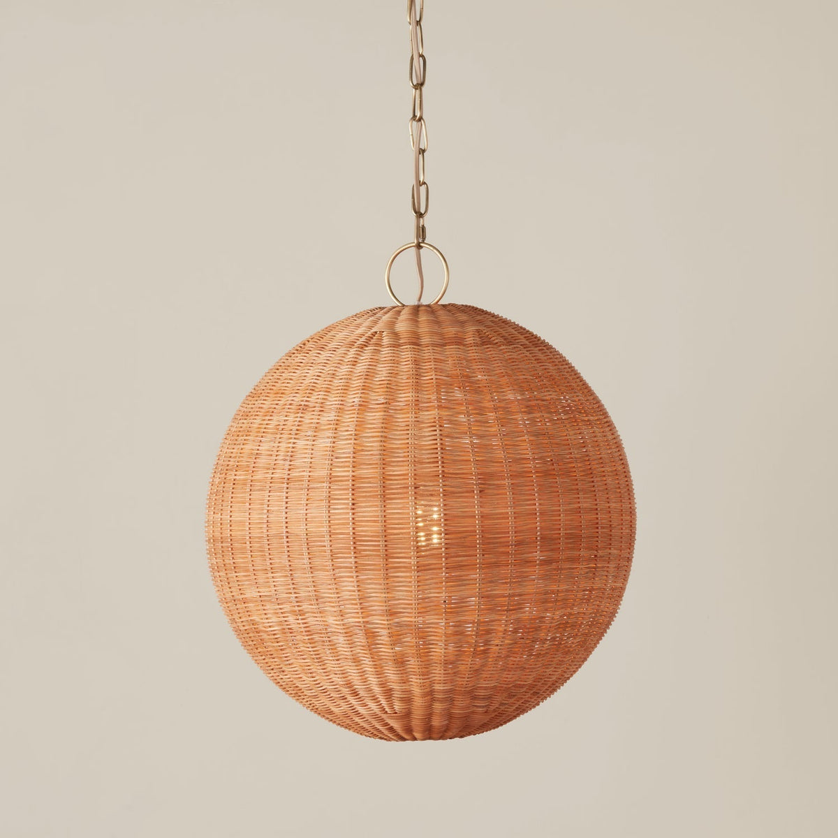 Ravisaya rotan hanglamp rond
