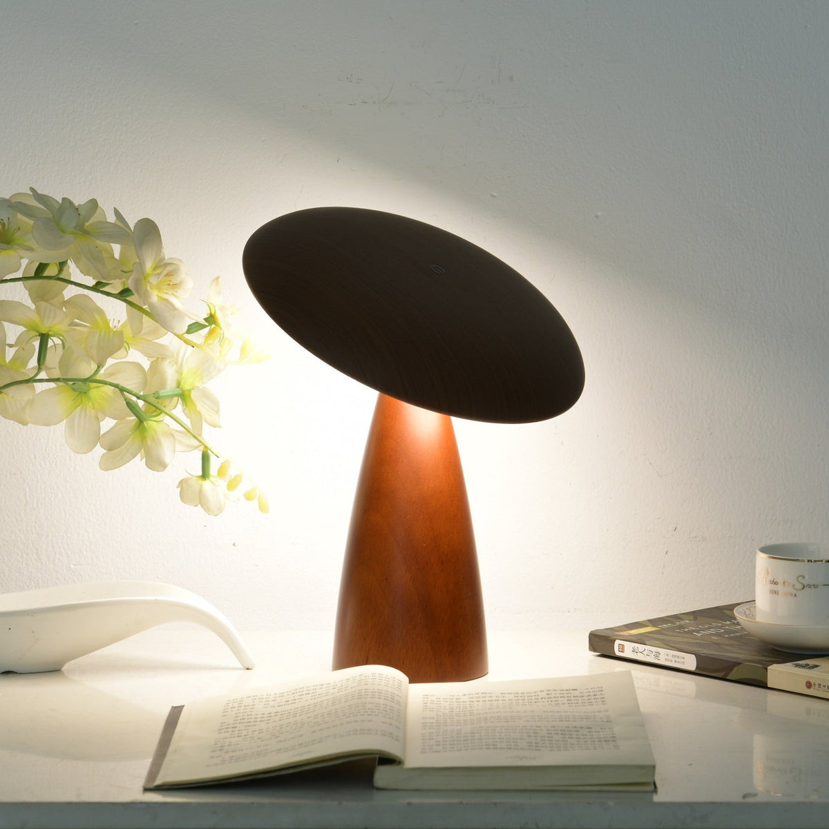 Orbis Vintage Houten tafellamp