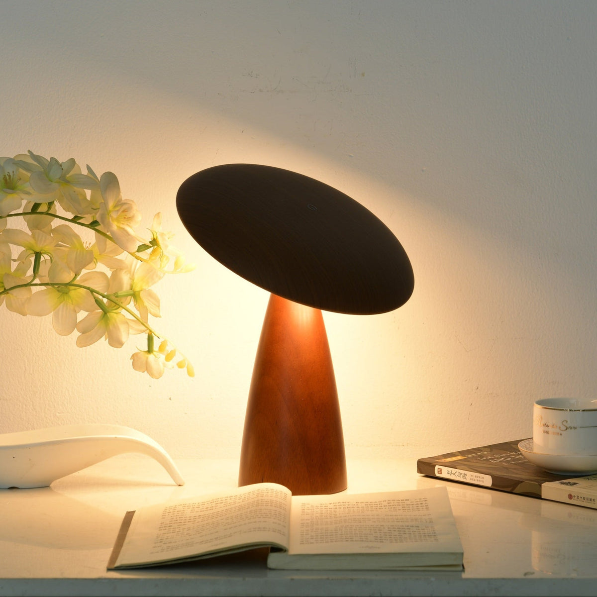 Orbis Vintage Houten tafellamp