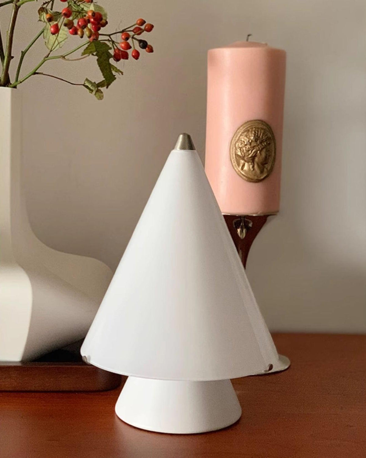 Lrtvin minimalistische tafellamp van glas