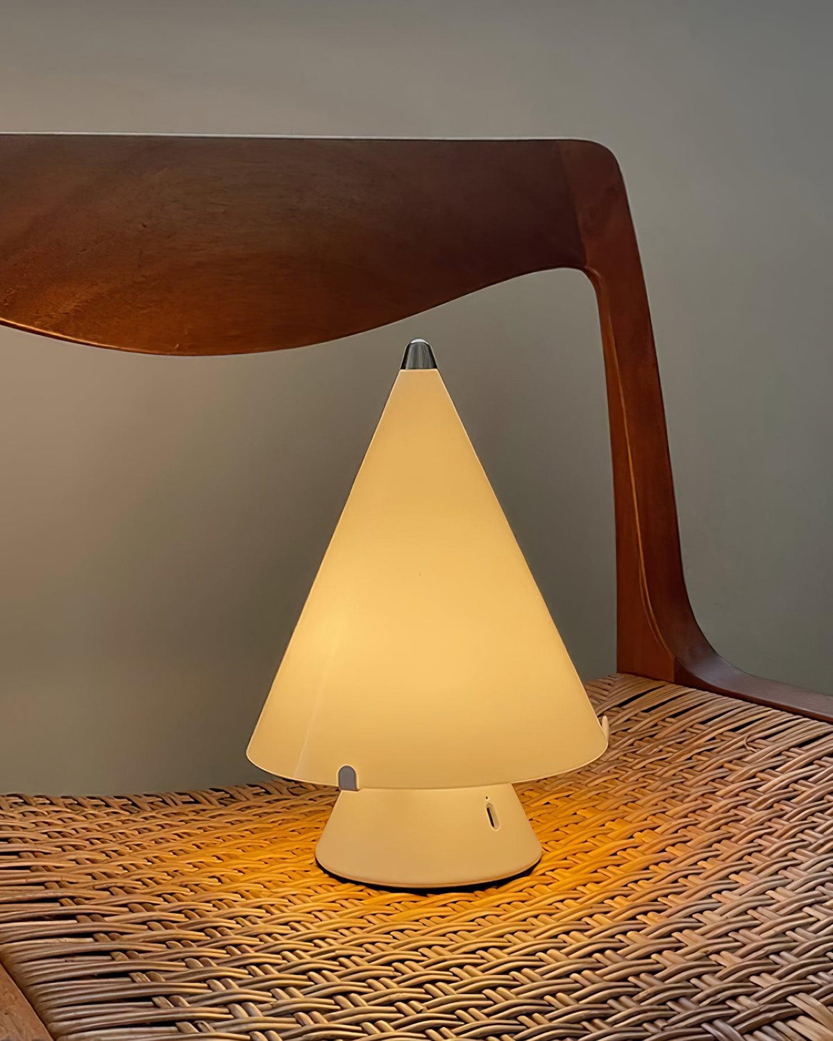 Lrtvin minimalistische tafellamp van glas