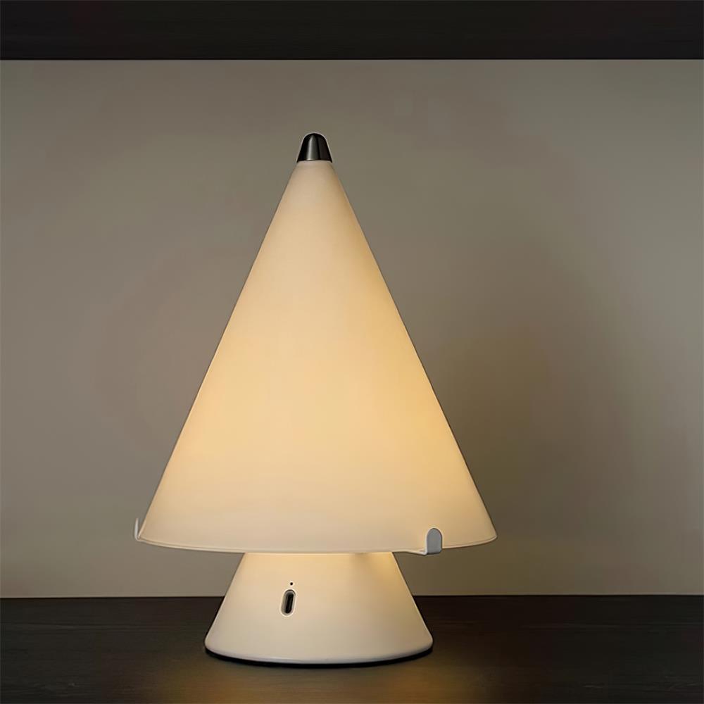 Lrtvin minimalistische tafellamp van glas