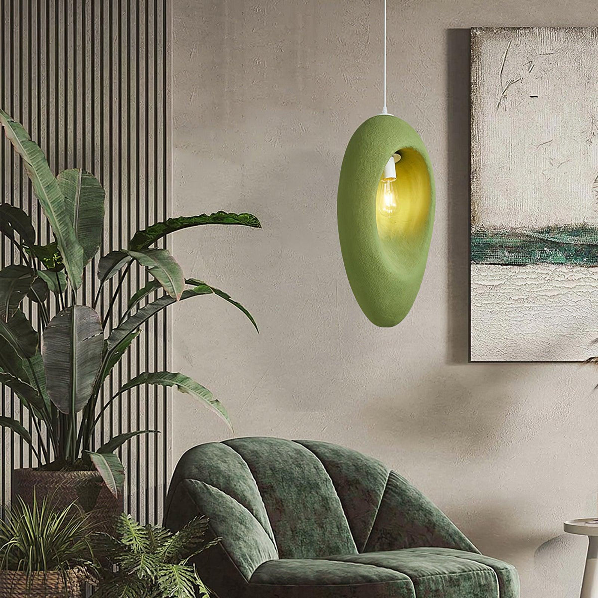 Ulrinara Moderne minimalistische plastic hanglamp