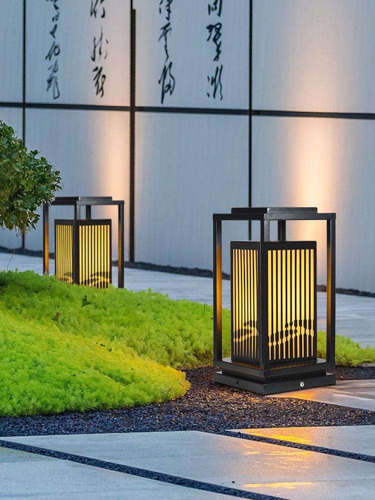 Myraeira Lantern Imitatie albast buitenlamp
