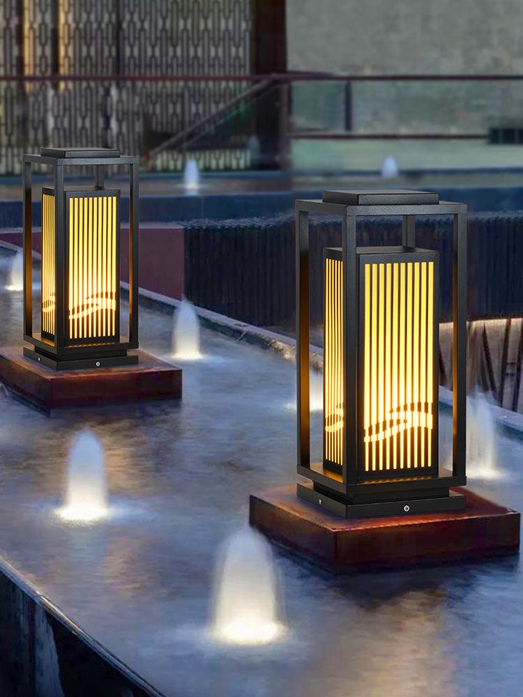 Myraeira Lantern Imitatie albast buitenlamp