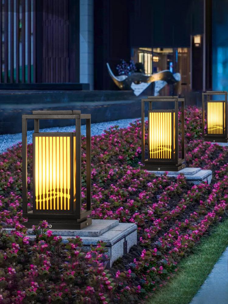 Myraeira Lantern Imitatie albast buitenlamp