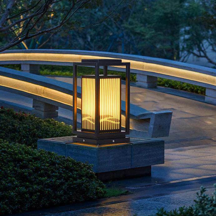 Myraeira Lantern Imitatie albast buitenlamp