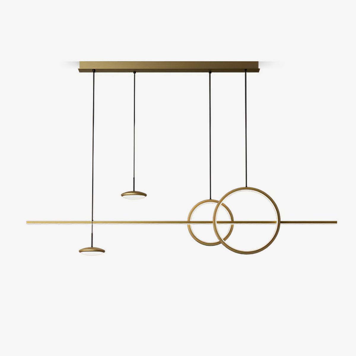 Tildas hanglamp geometrische ring minimalistisch