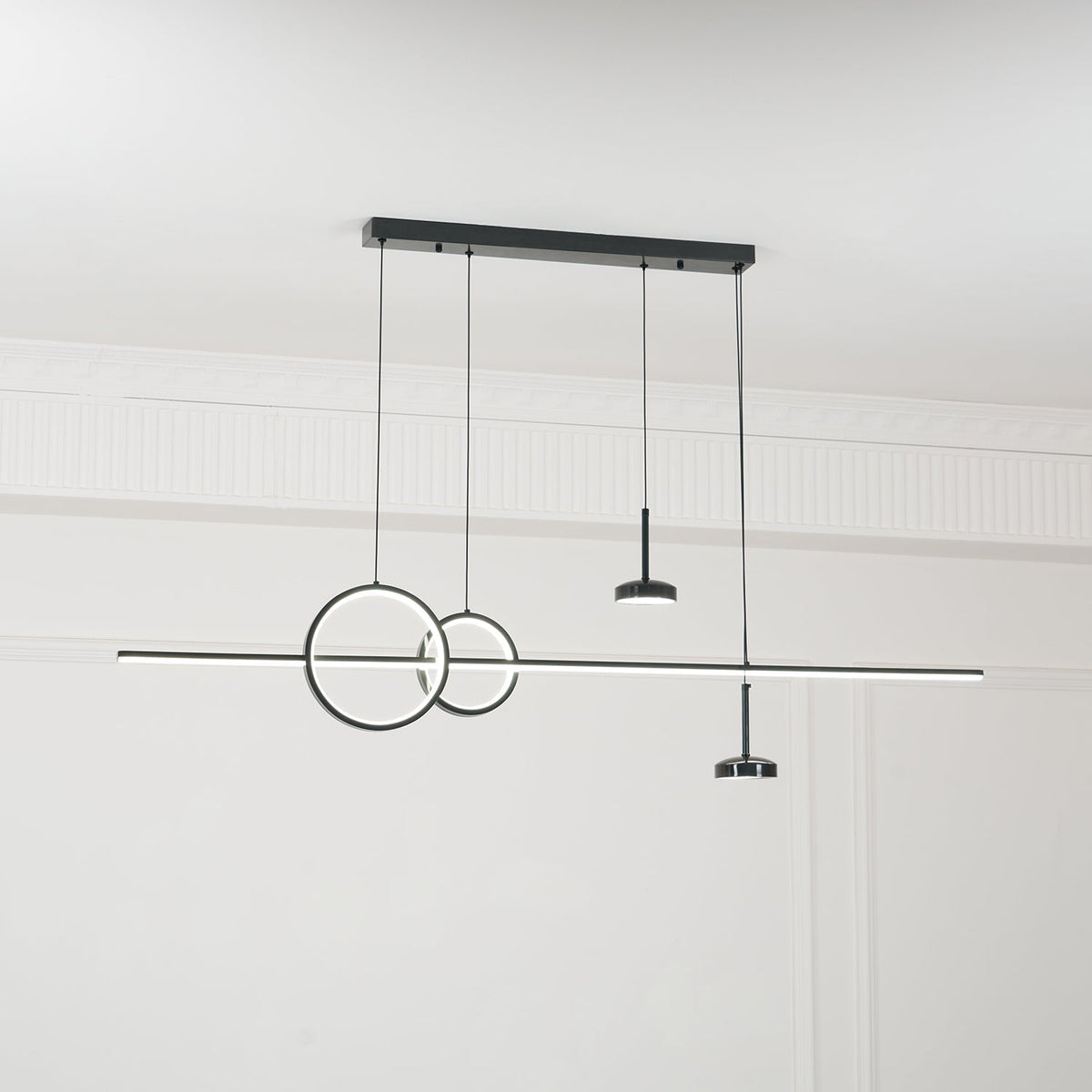 Tildas hanglamp geometrische ring minimalistisch