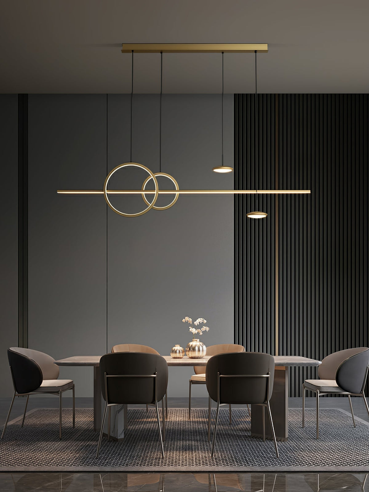 Tildas hanglamp geometrische ring minimalistisch