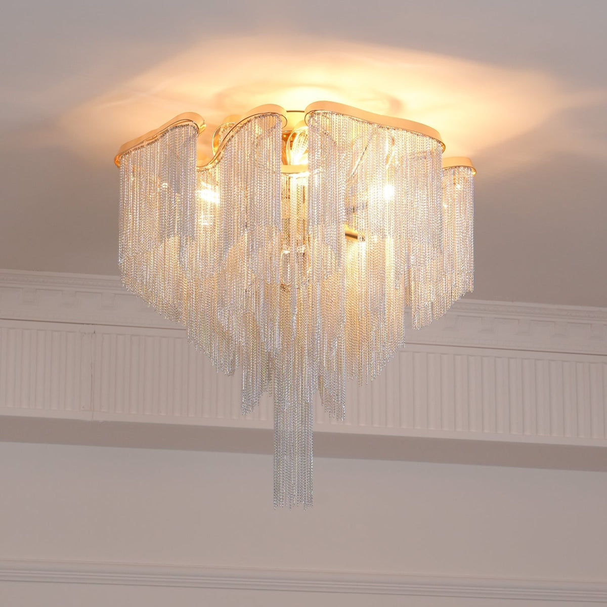 Mevrin Moderne plafondlamp met Tassel Art
