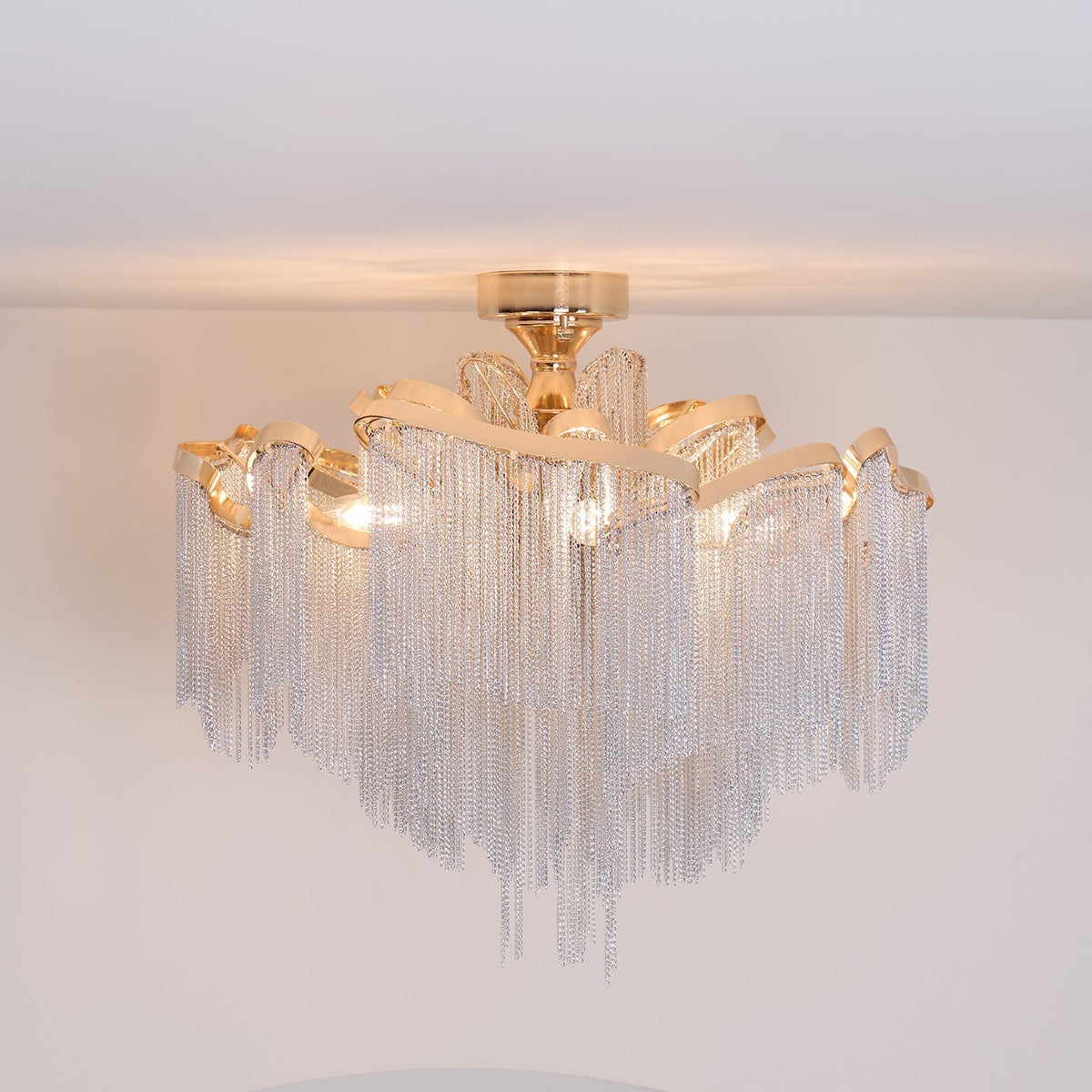 Mevrin Moderne plafondlamp met Tassel Art