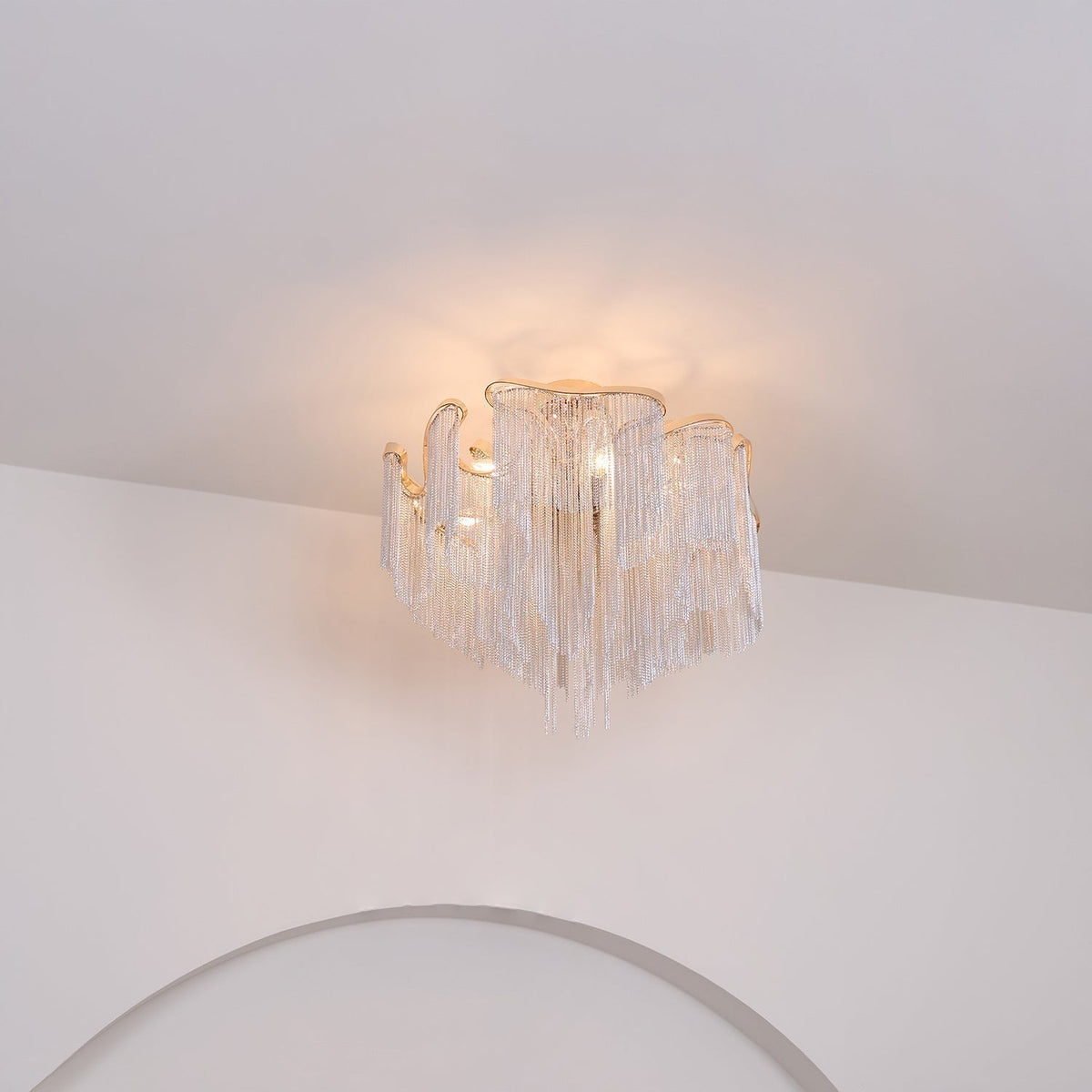 Mevrin Moderne plafondlamp met Tassel Art