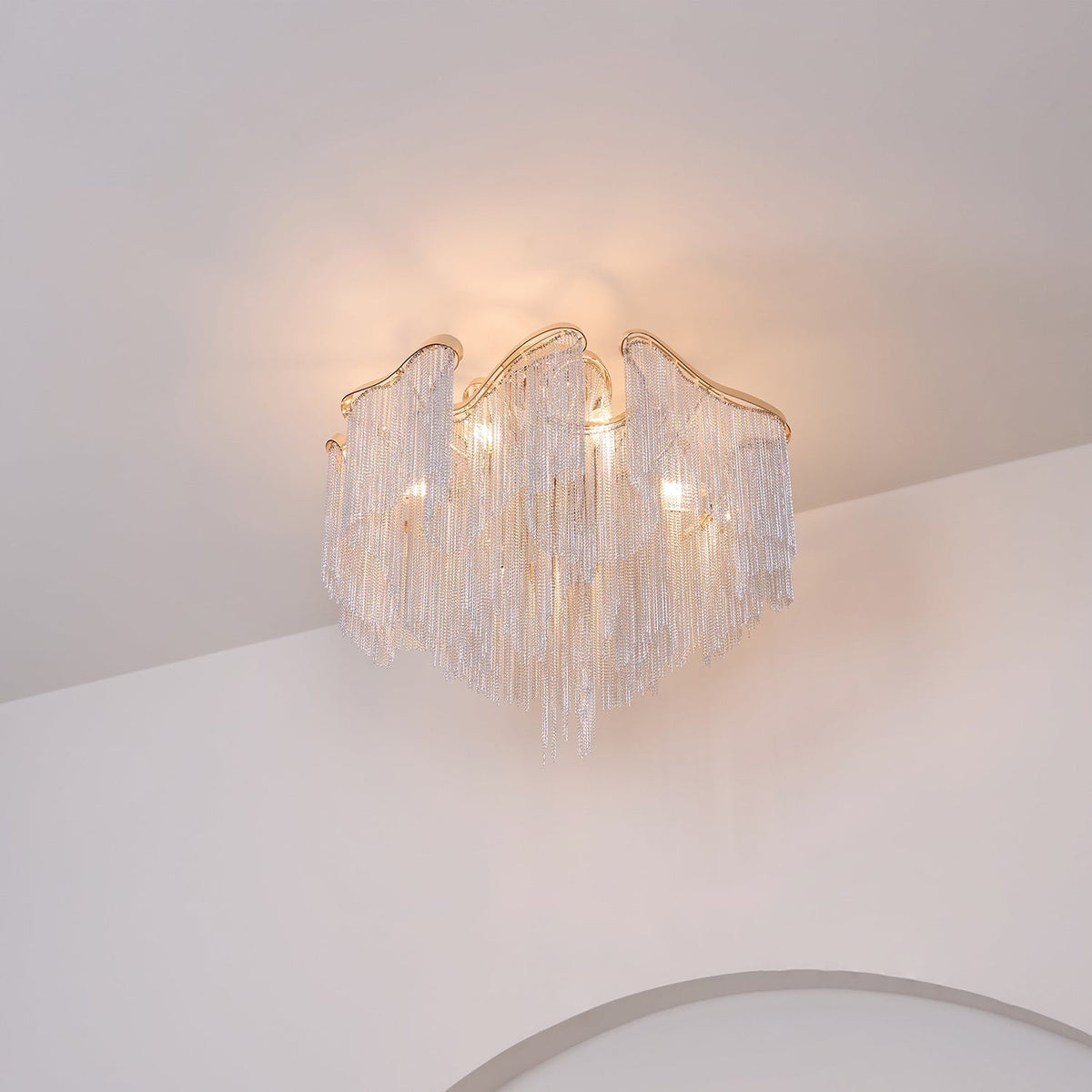 Mevrin Moderne plafondlamp met Tassel Art
