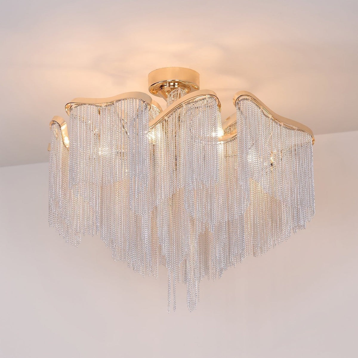 Mevrin Moderne plafondlamp met Tassel Art
