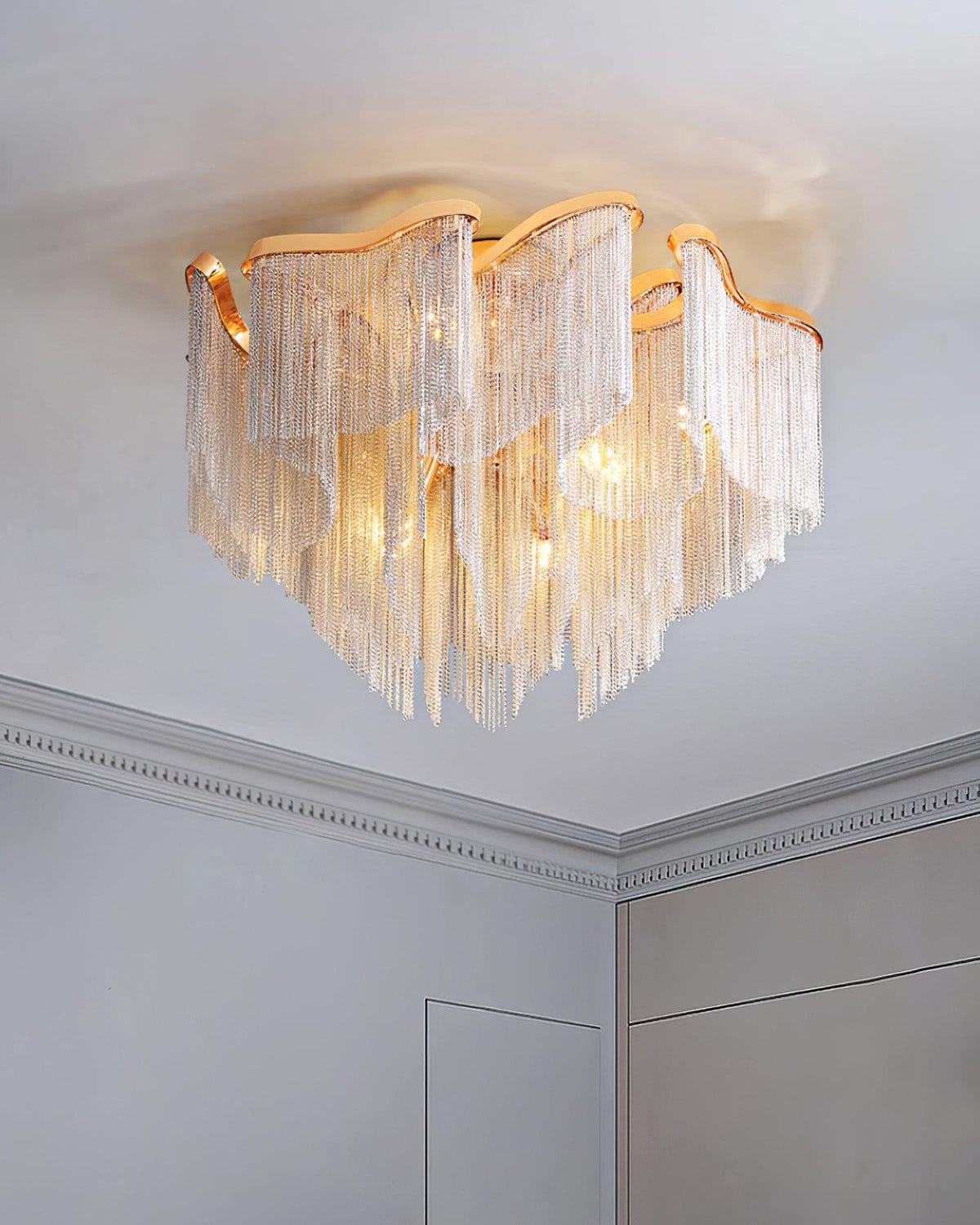 Mevrin Moderne plafondlamp met Tassel Art