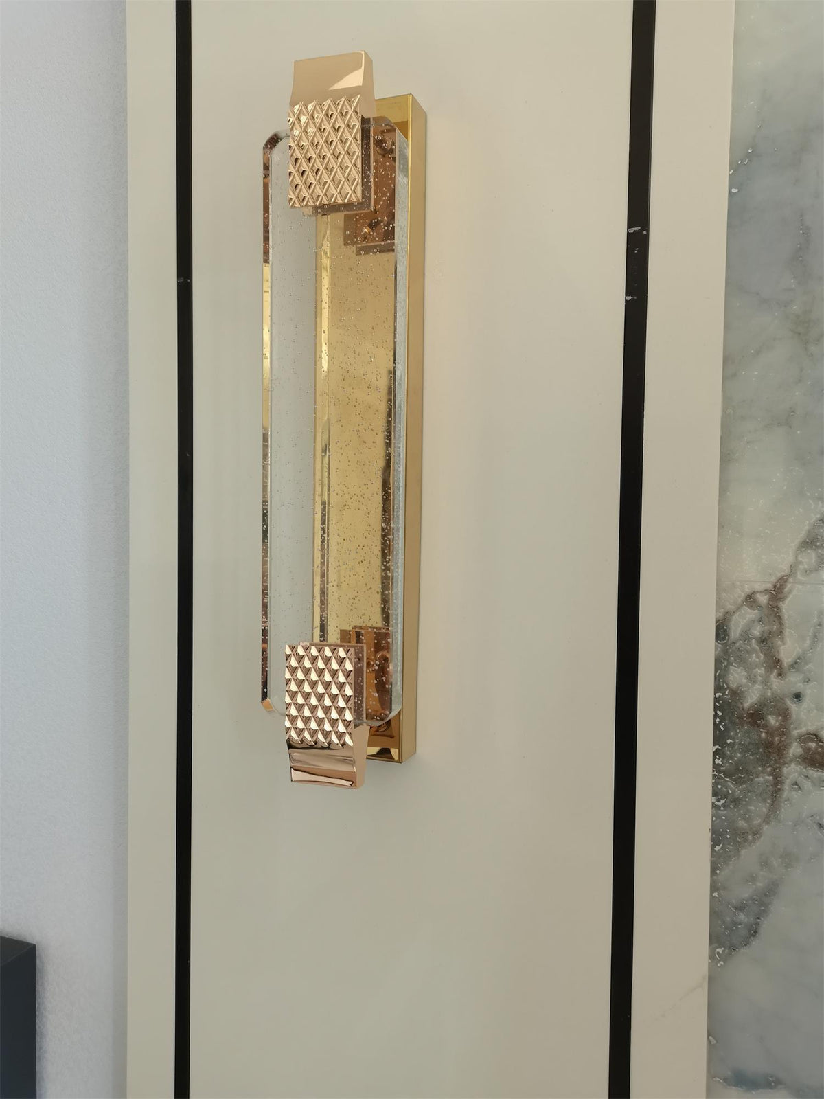 Tevan kristal glamoureus wandlamp