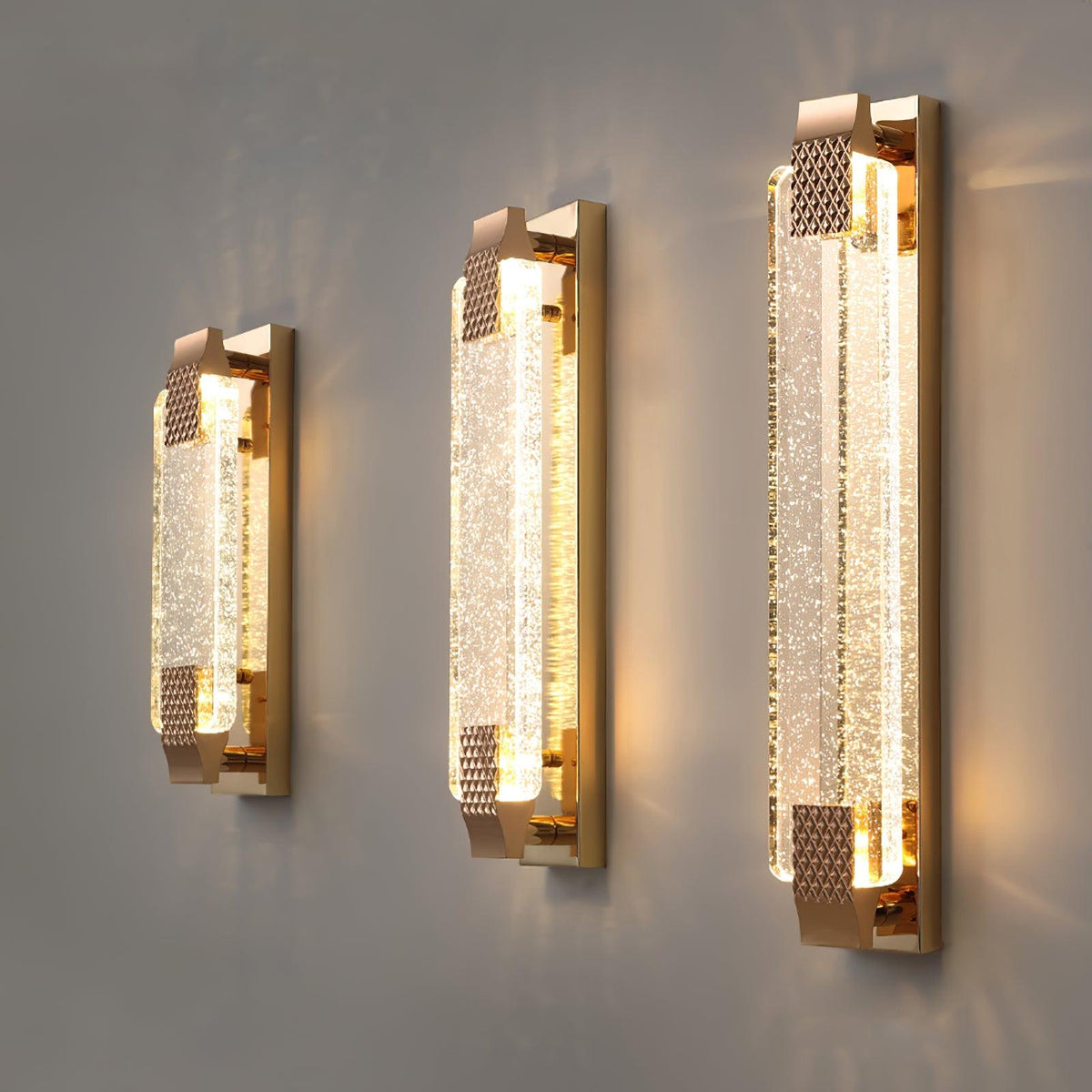 Tevan kristal glamoureus wandlamp