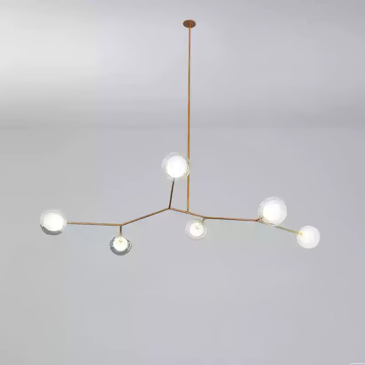 Ivexin Branch hanglamp van messing